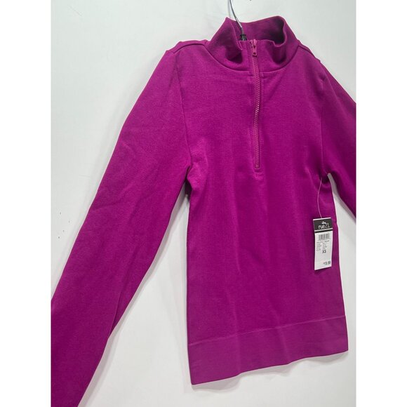 Rue 21 - Women's 1/2 Zip Long Sleeve Shirt - Purple - Extra Small - Picture 12 of 13